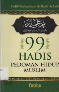 Image of 99 Hadis Pedoman Hidup Muslim