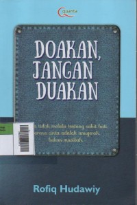 Image of Doakan, jangan Duakan