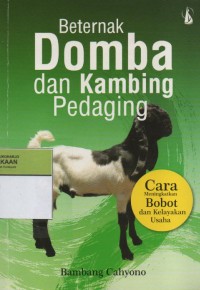 Image of Beternak Domba dan kambing Pedaging