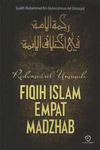 Image of Rahmatul Ummah Fiqih Islam Empat Madzhab