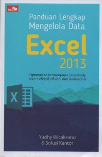 Image of Panduan Lengkap Mengelola Data Excel 2013