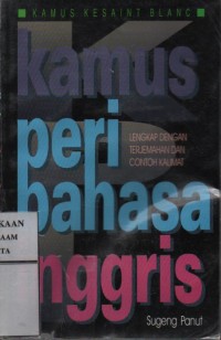 Image of Kamus peribahasa Inggris