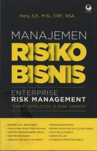 Image of Manajemen Risiko Bisnis : Enterprise Risk Managemen