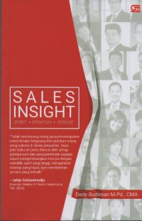 Image of Sales Insight : Spirit, Strategy, Service