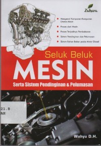 Image of Seluk Beluk Mesin Serta sistem pendinginan & Pelumasan