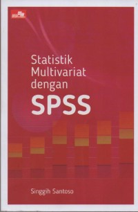 Image of Statistik Multivariat dengan SPSS