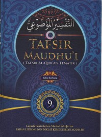 Image of Tafsir Maudhu'i 9 ( Tafsir Al-QuranvTematik )