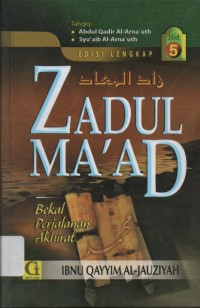 Image of Zadul Ma'ad : Bekal Perjalanan Akhirat Jilid 5